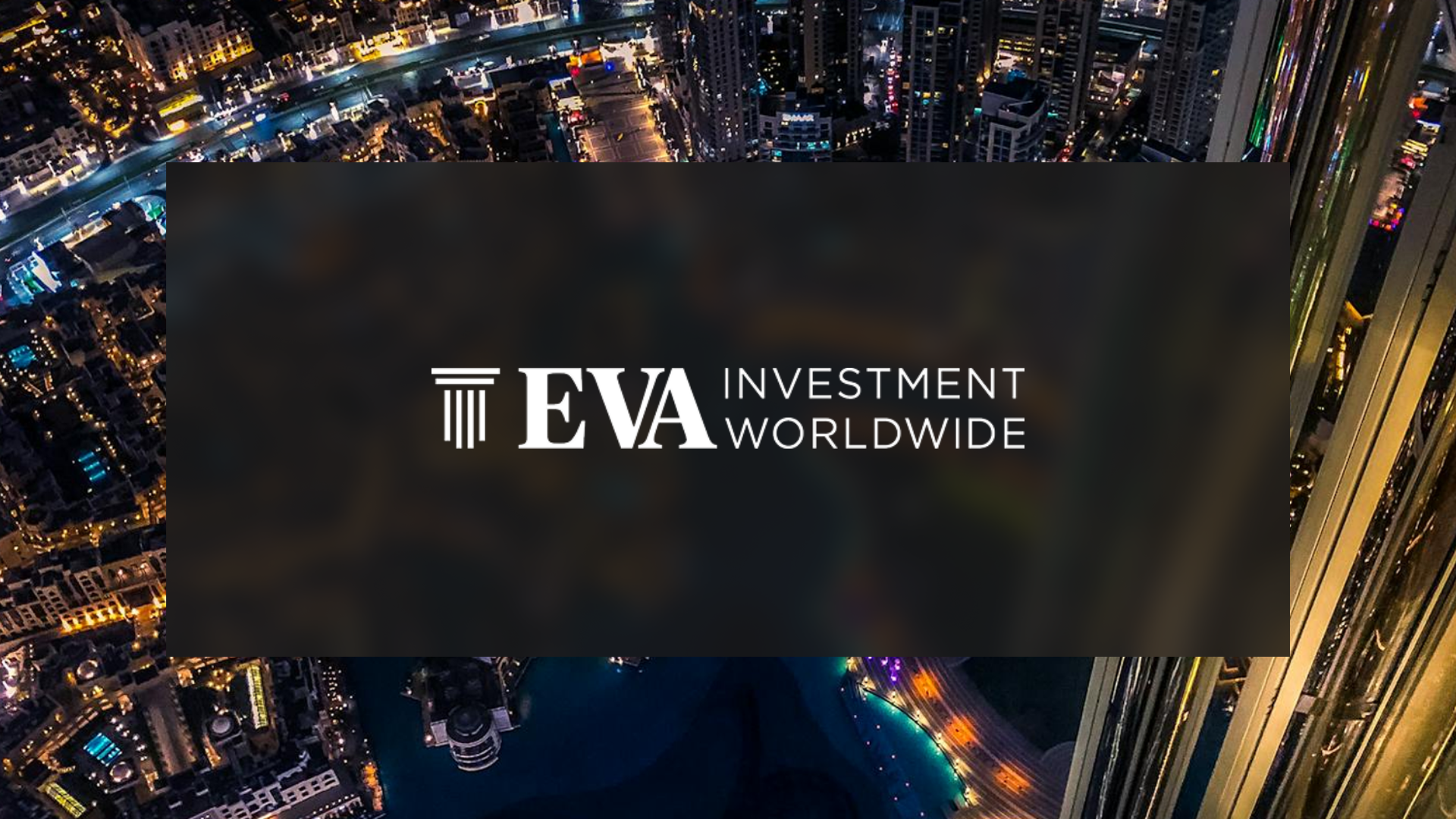 EVA Investment logó tervezés és weboldal fejlesztés
